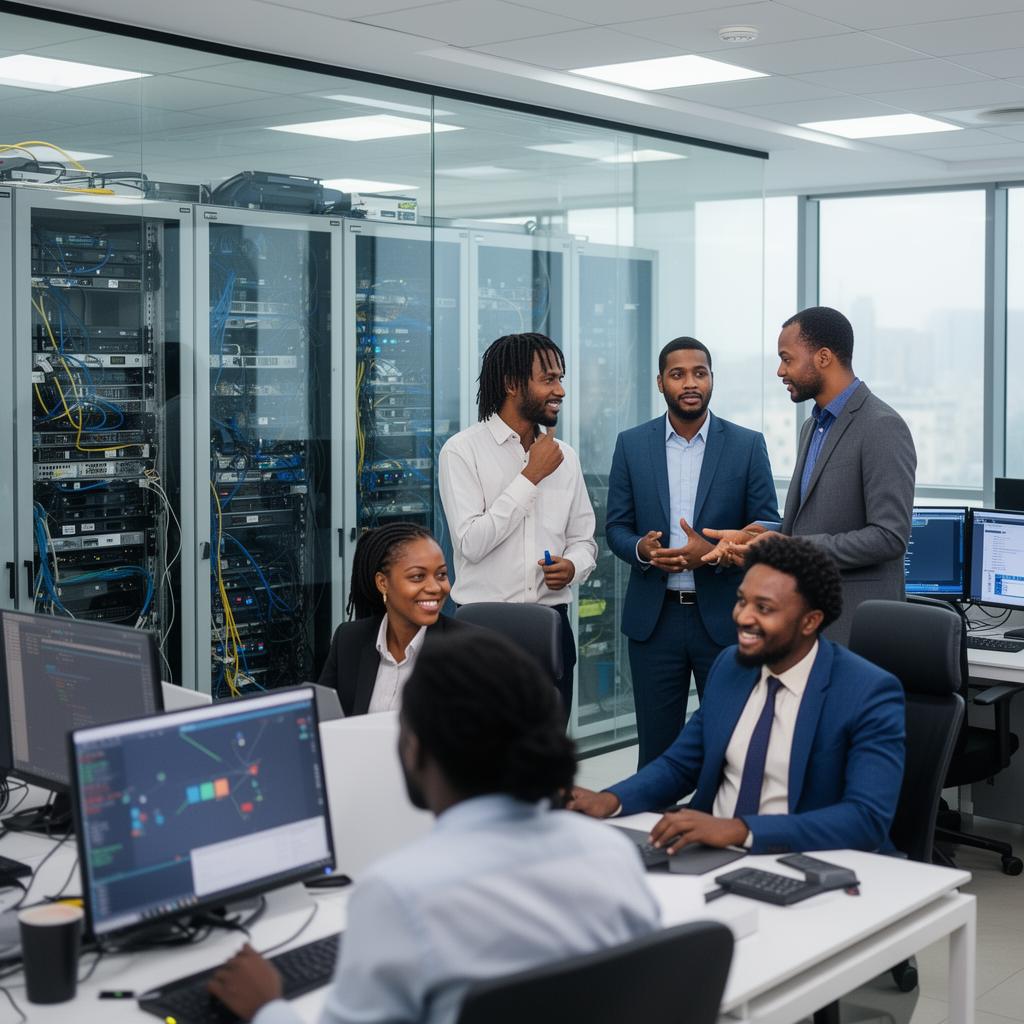 Bright IT Solutions team at work